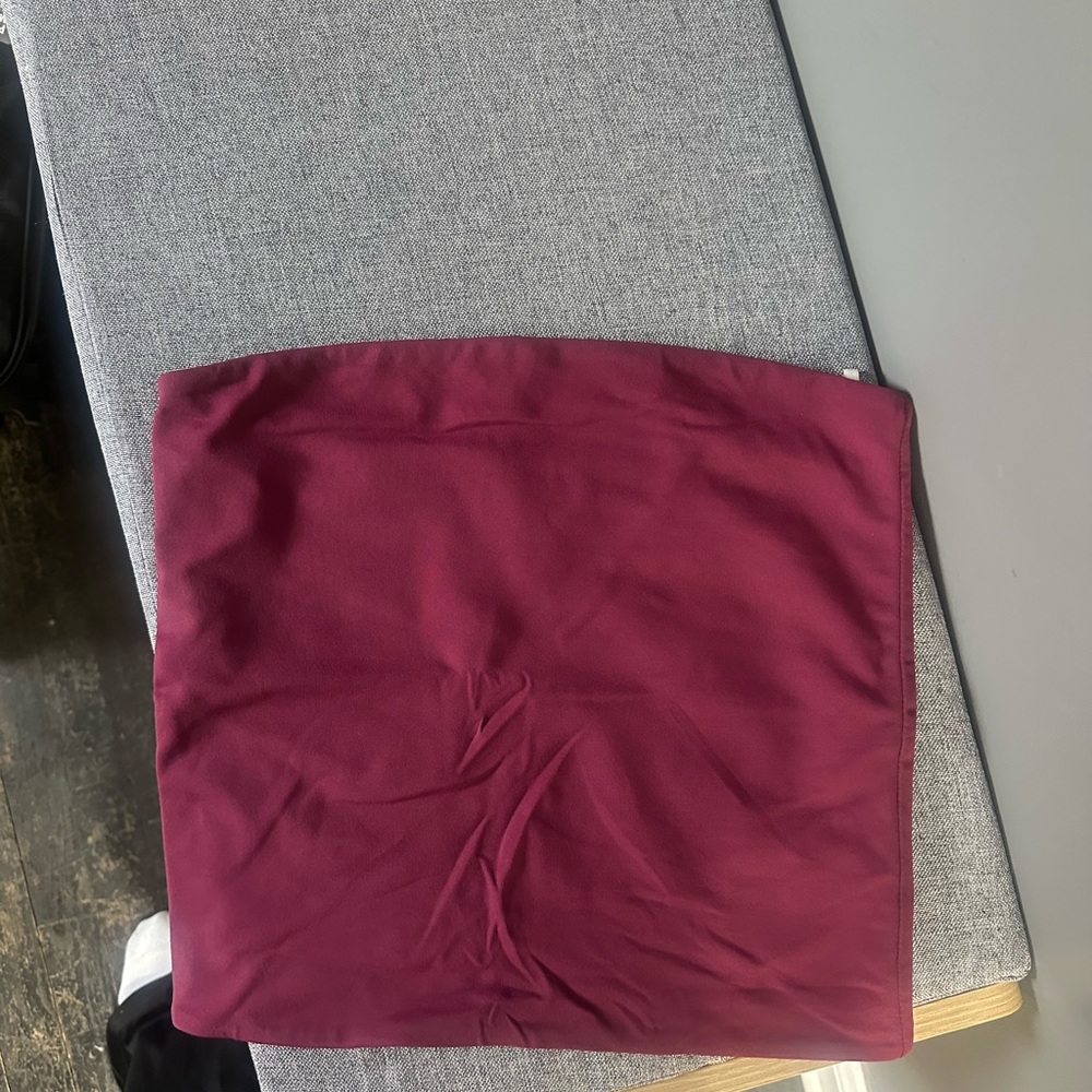 Aritzia Deep Red Tube Top